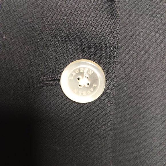 Lauren Ralph Lauren 100% Wool Two Button Blazer - Picture 3 of 4
